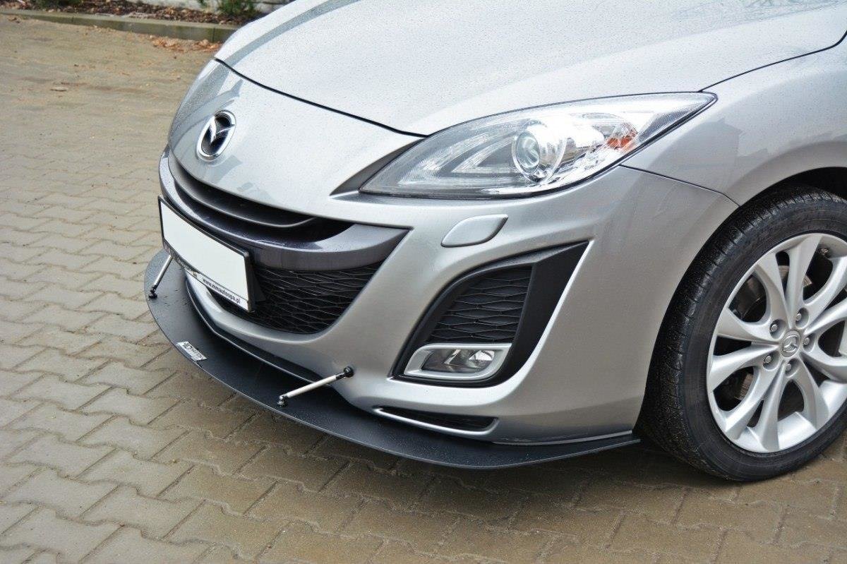 Front Splitter Racing Mazda 3 MK2 Sport (Preface) - Imagen 2