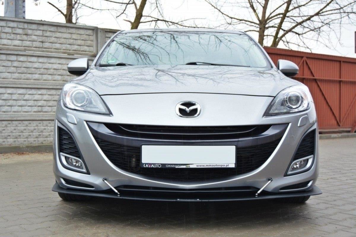 Front Splitter Racing Mazda 3 MK2 Sport (Preface) - Imagen 3
