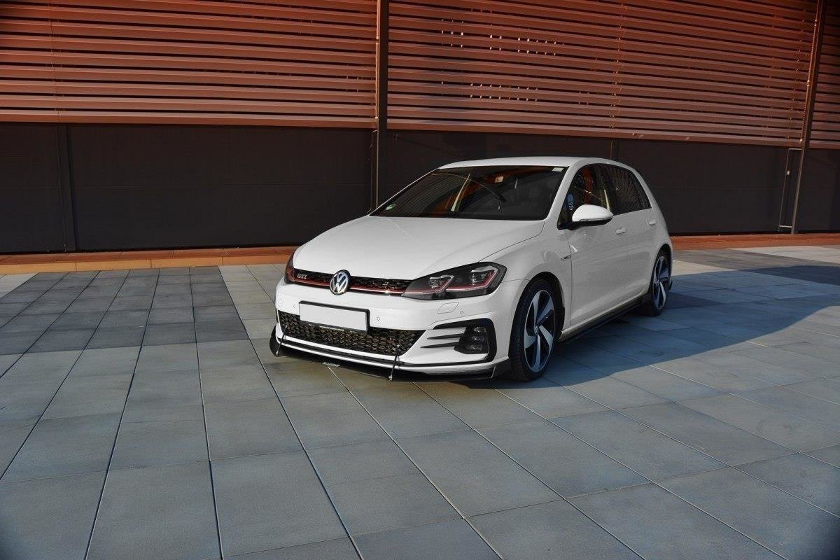 Front Splitter Racing Volkswagen Golf GTI / GTD Mk7 Facelift