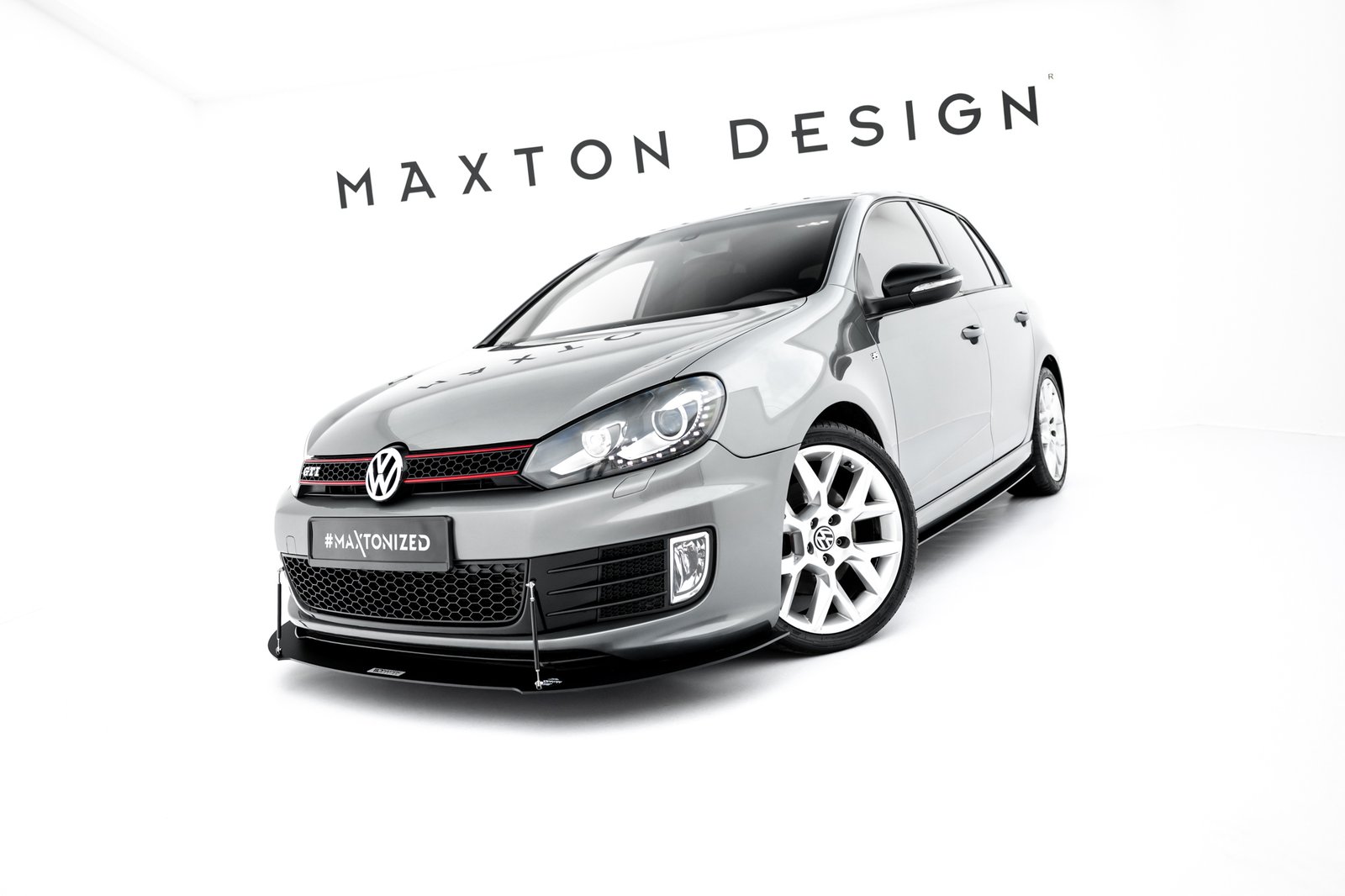 Front Splitter Racing VW Golf MK6 GTI 35TH - Imagen 4