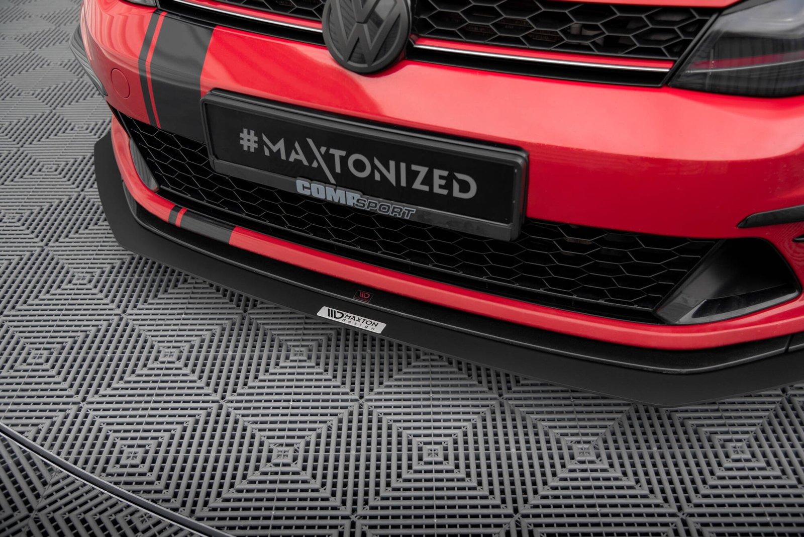 Front Splitter Racing VW Golf VII GTI Clubsport