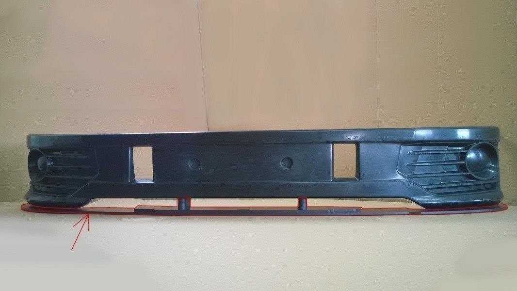 Front Splitter Racing VW T5 Sportline - Imagen 3