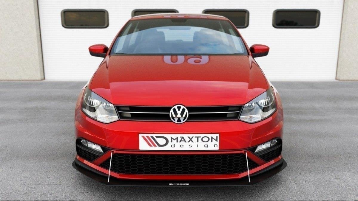 Front Splitter Racing Volkswagen Polo GTI Mk5 Facelift
