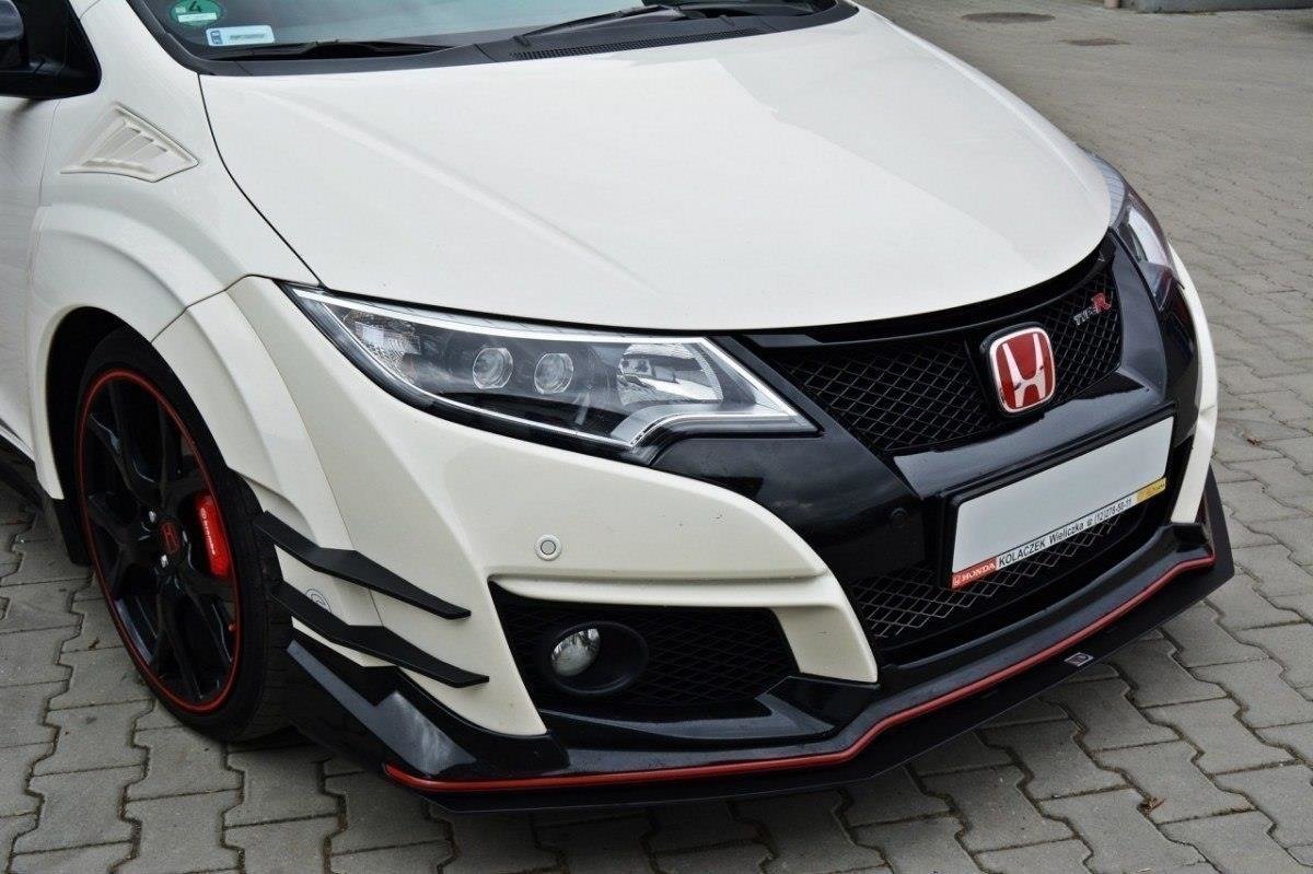 Front Splitter Racing v.1 Honda Civic IX Type R - Imagen 2