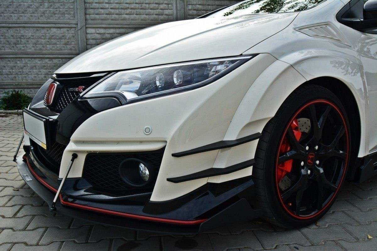 Front Splitter Racing v.2 Honda Civic IX Type R - Imagen 3