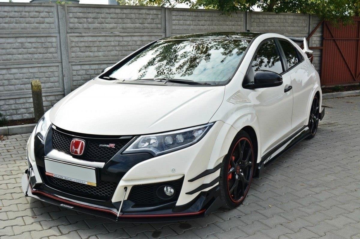 Front Splitter Racing v.2 Honda Civic IX Type R - Imagen 4