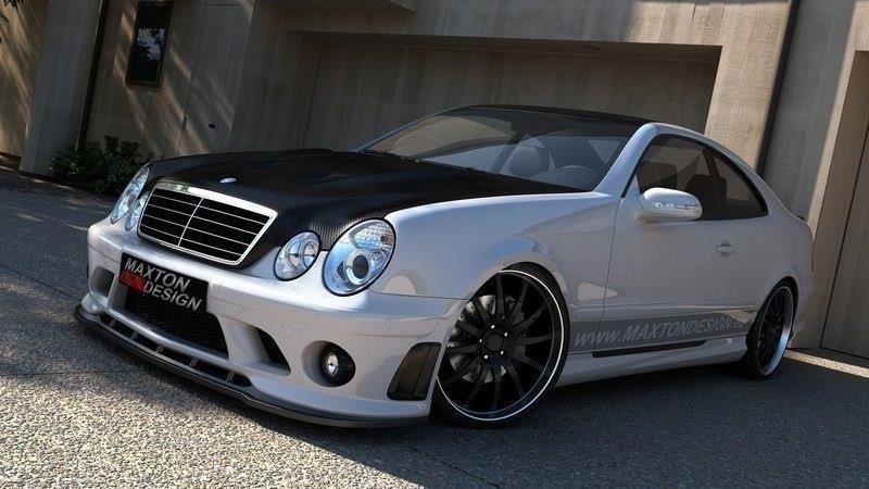 Splitter Delantero Mercedes CLK W208 (FOR ME-CLK-208-AMG204-F1 Bumper)