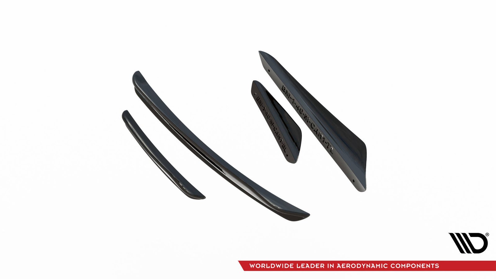 Parachoques Delantero Wings (Canards) BMW 1 M-Pack / M135i / 128ti F40 - Imagen 6