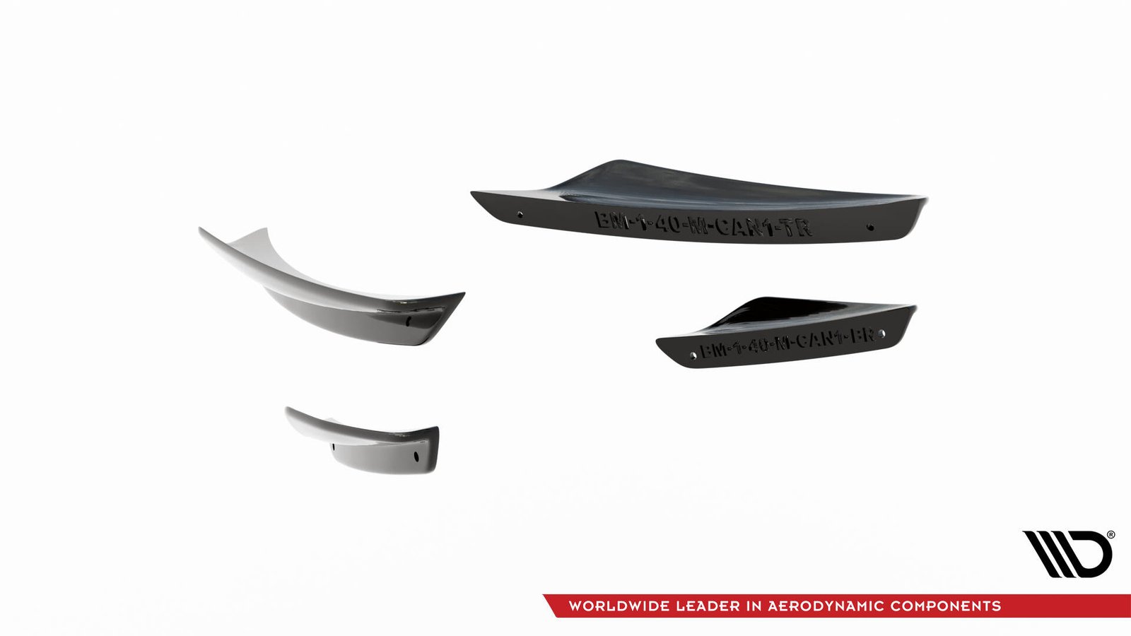 Parachoques Delantero Wings (Canards) BMW 1 M-Pack / M135i / 128ti F40 - Imagen 7