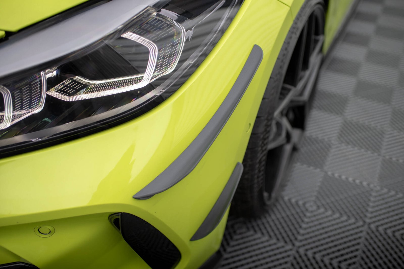 Parachoques Delantero Wings (Canards) BMW 1 M-Pack / M135i / 128ti F40 - Imagen 3