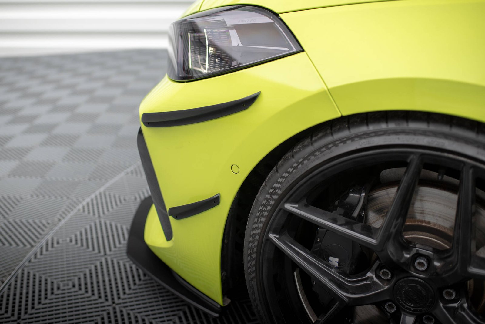 Parachoques Delantero Wings (Canards) BMW 1 M-Pack / M135i / 128ti F40 - Imagen 4