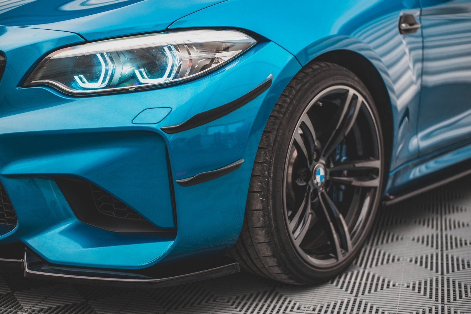 Parachoques Delantero Wings (Canards) BMW M2 F87