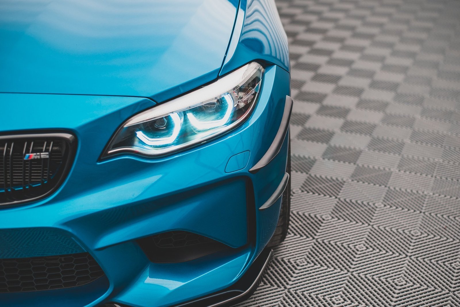 Parachoques Delantero Wings (Canards) BMW M2 F87 - Imagen 2