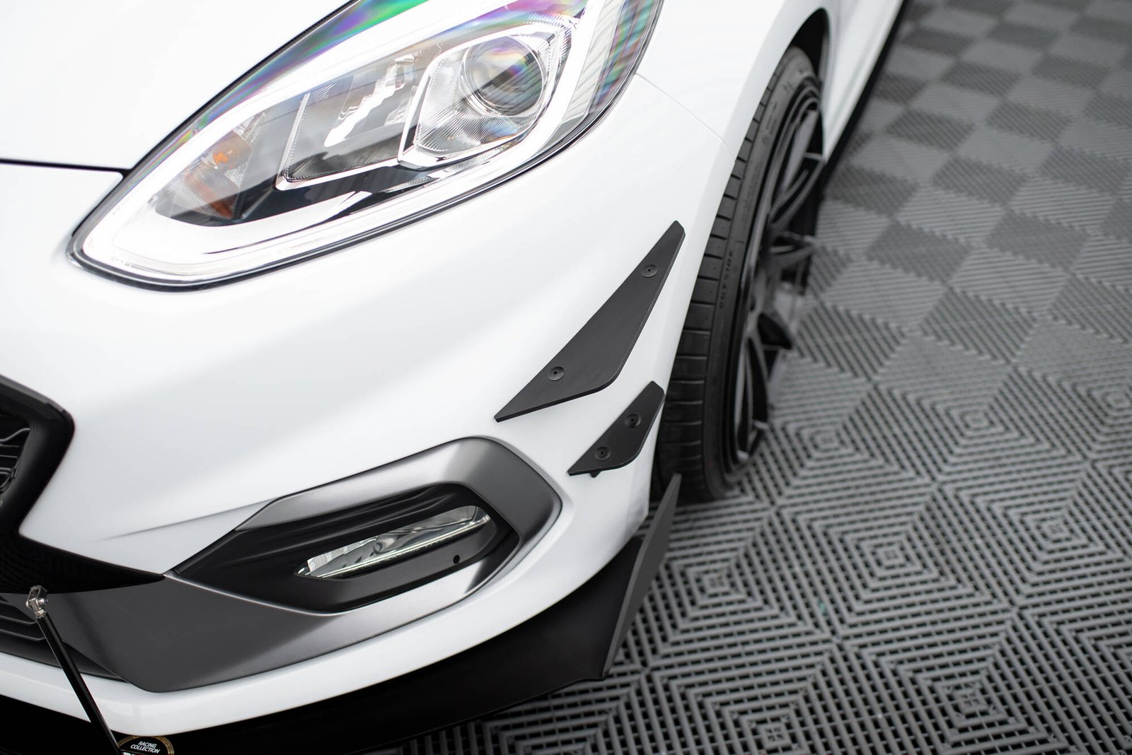 Parachoques Delantero Wings (Canards) Ford Fiesta Mk8 ST/ ST-Line - Imagen 2