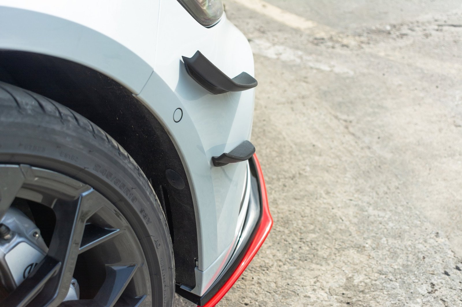 Parachoques Delantero Wings (Canards) Renault Megane IV RS - Imagen 4