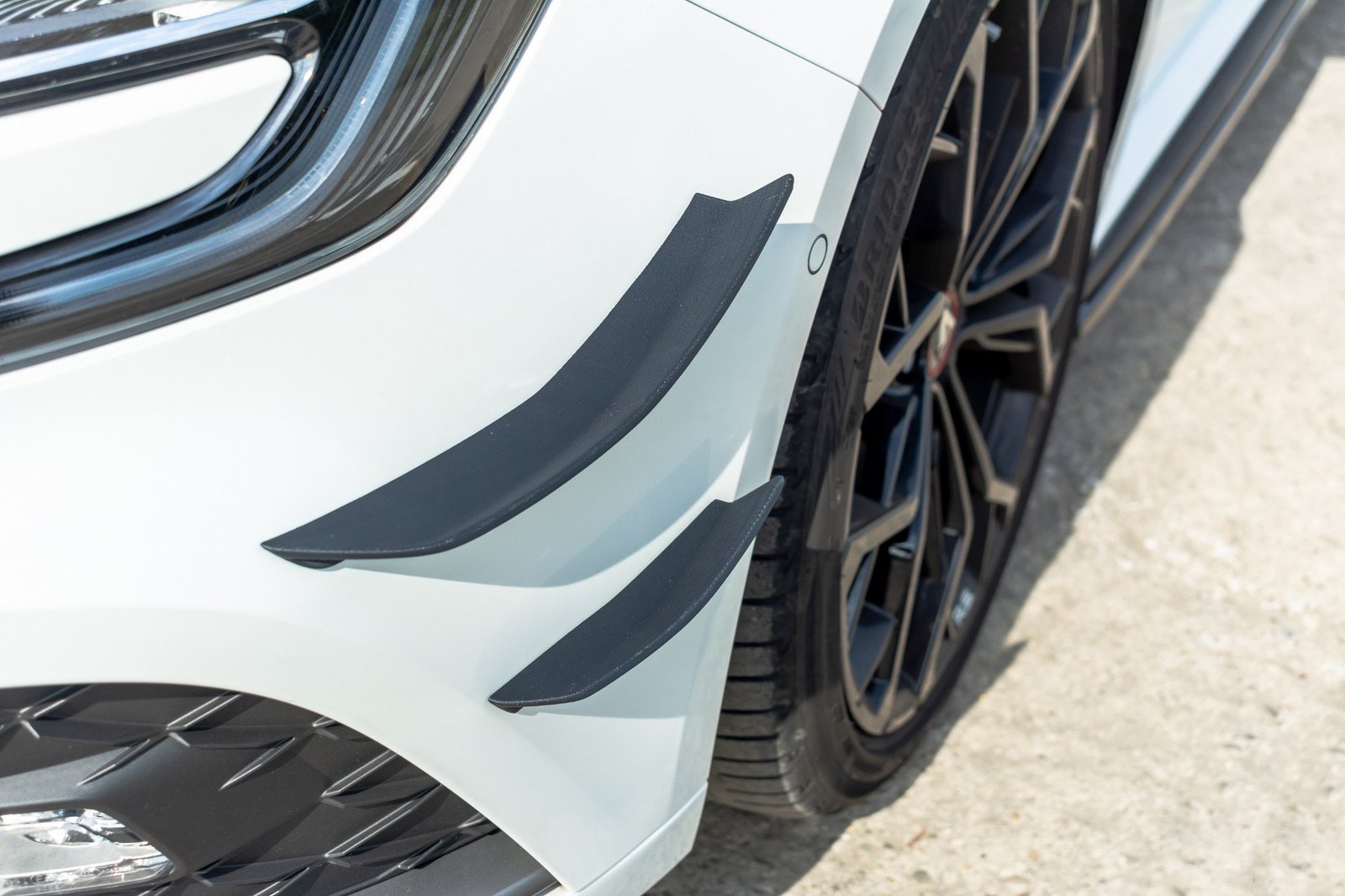 Parachoques Delantero Wings (Canards) Renault Megane IV RS