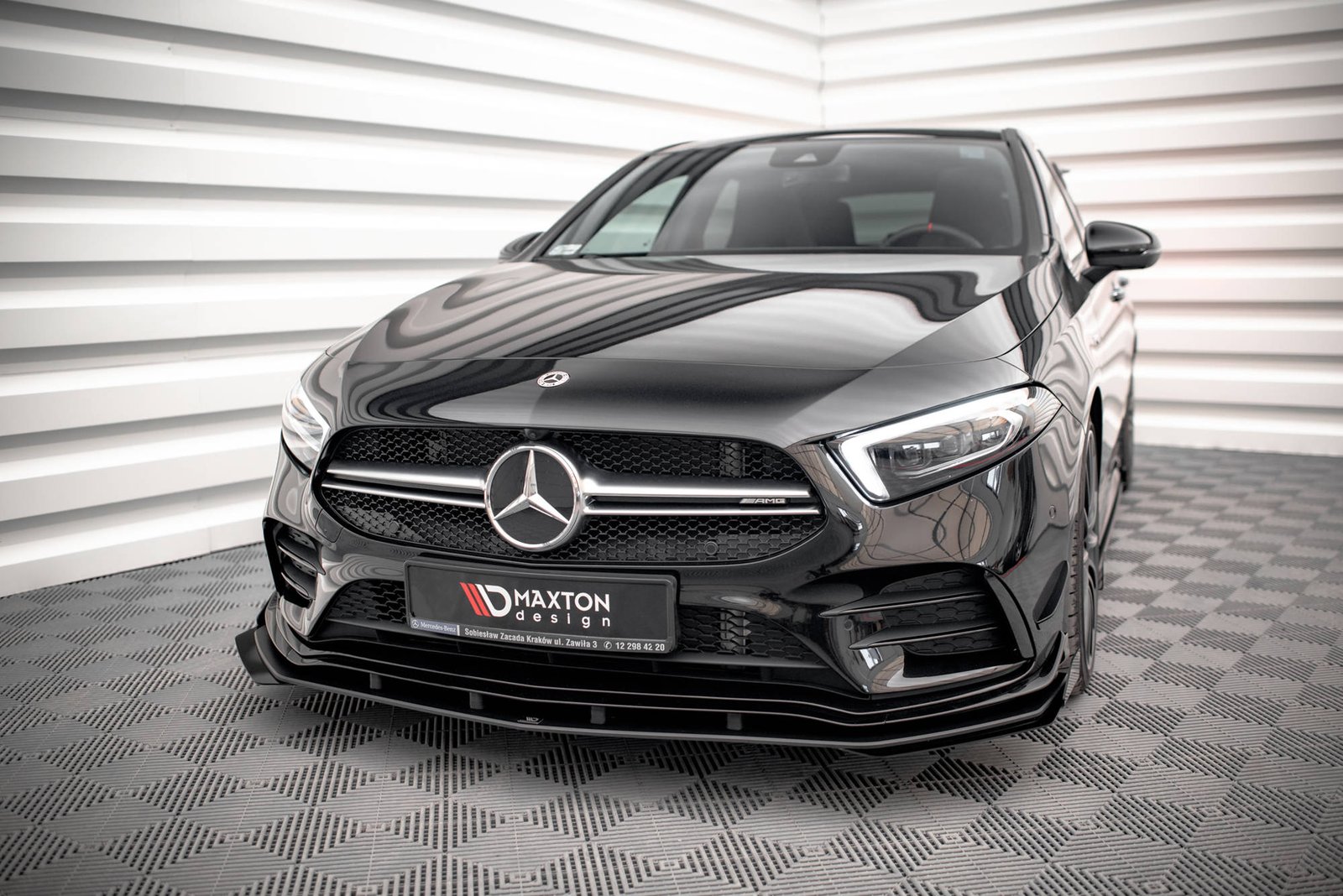Front Flaps Aerodinámicos Mercedes A35 AMG / AMG-Line Aero Pack W177 - Imagen 2