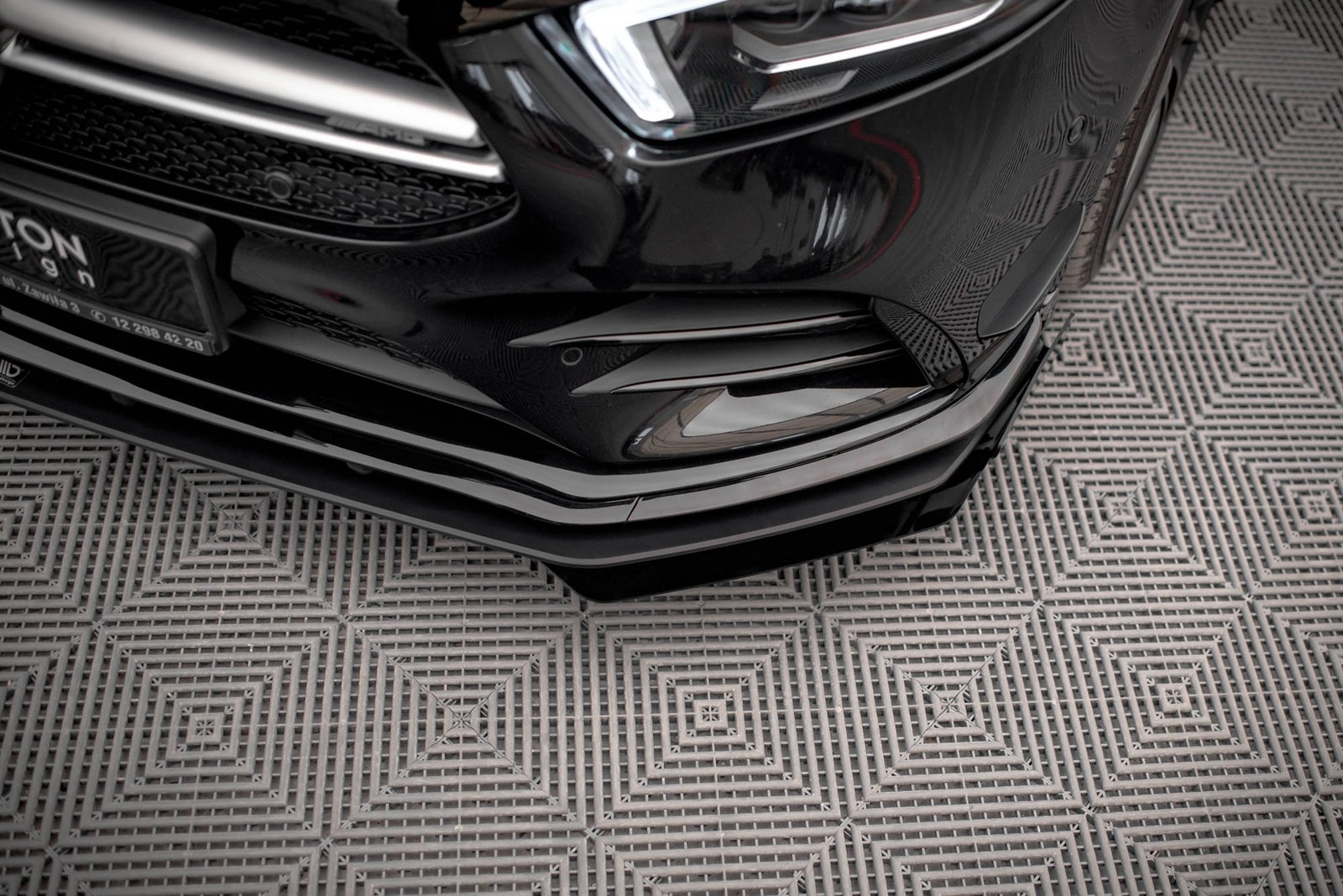 Front Flaps Aerodinámicos Mercedes A35 AMG / AMG-Line Aero Pack W177
