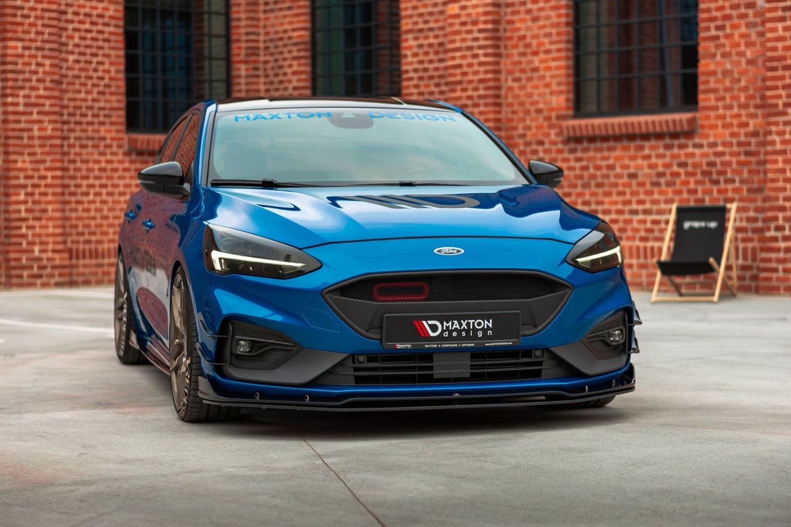 Front Splitter Racing Ford Focus Mk4 St-line