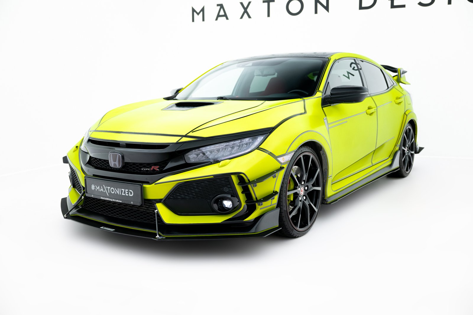 Front Splitter Racing Honda Civic Type-R Mk10 / Mk10 Facelift