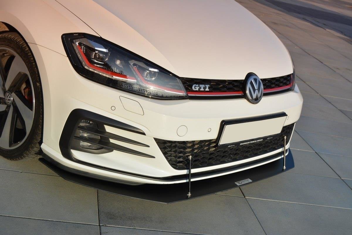 Front Splitter Racing Volkswagen Golf GTI / GTD Mk7 Facelift