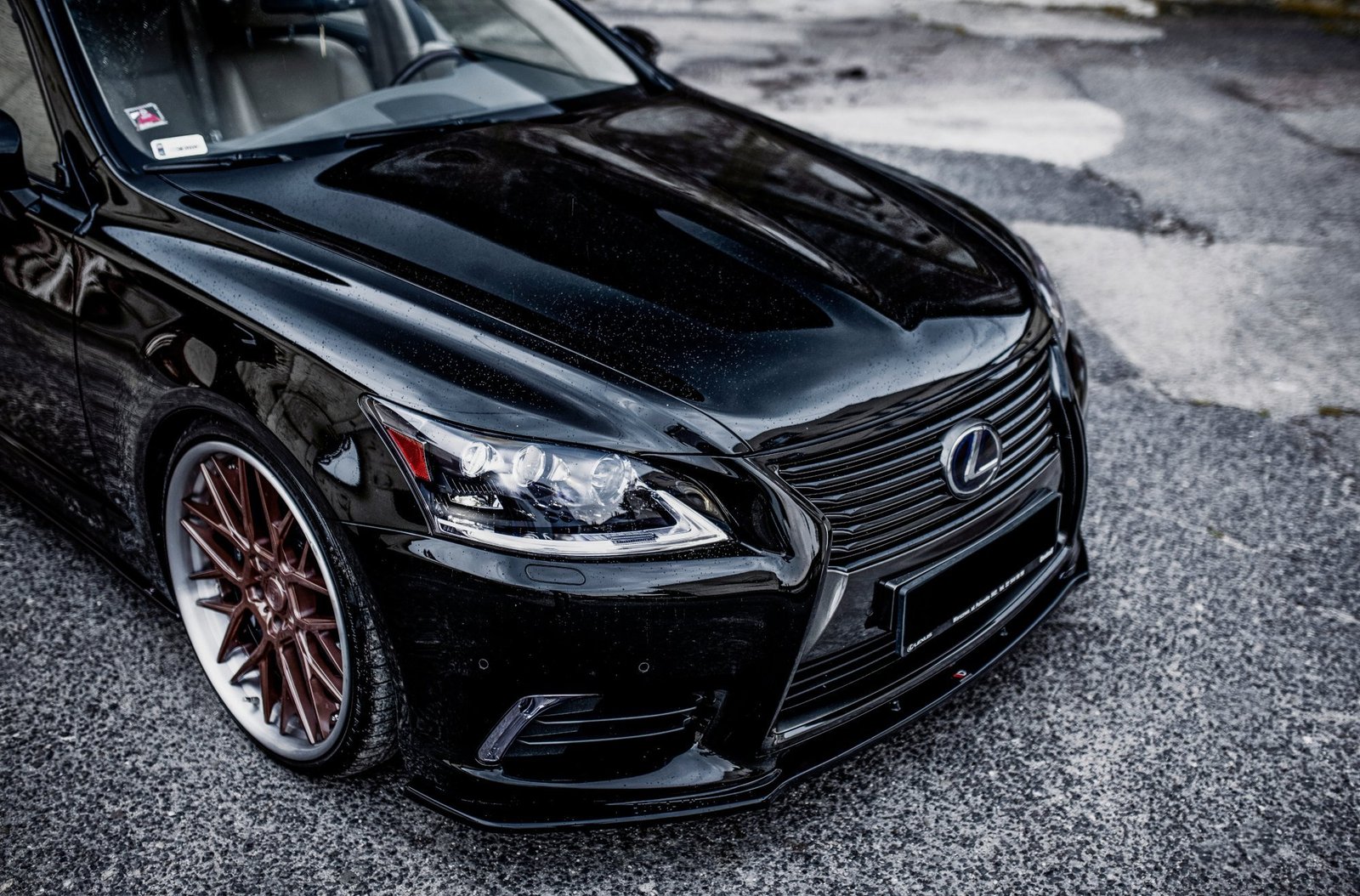 Splitter Delantero Lexus LS Mk4 Facelift - Imagen 6
