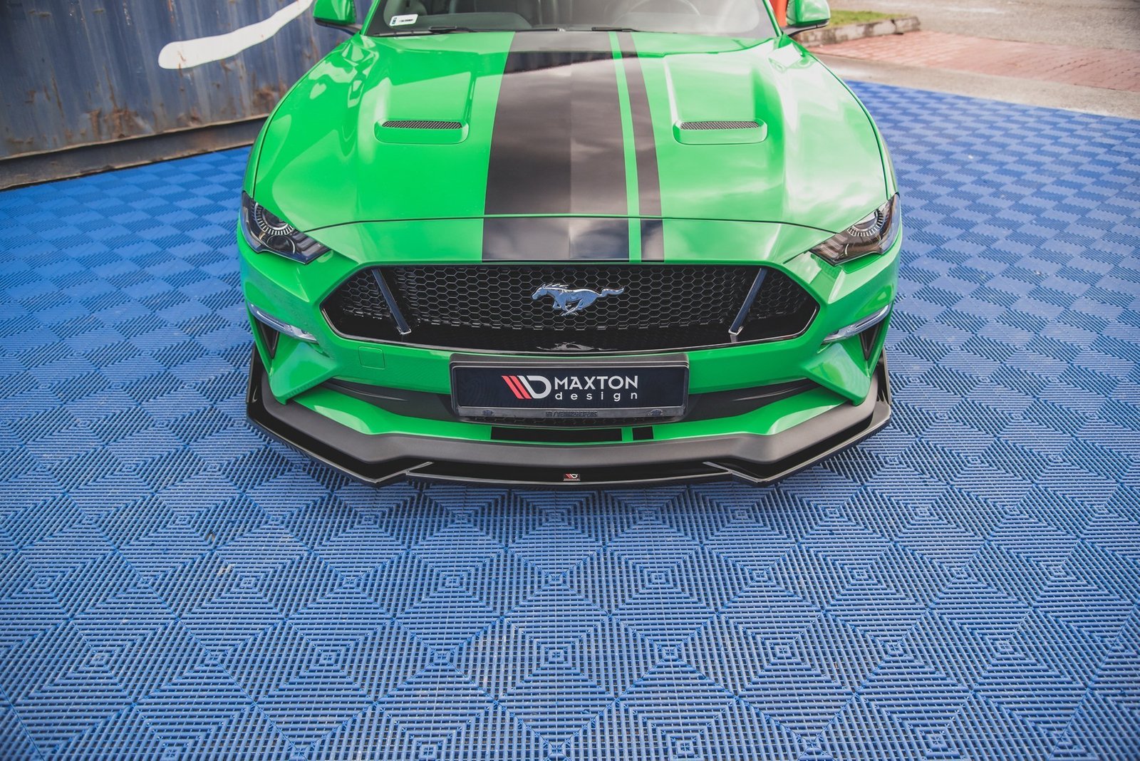 Splitter Delantero + Flaps Aerodinámicos Ford Mustang GT Mk6 Facelift - Imagen 2