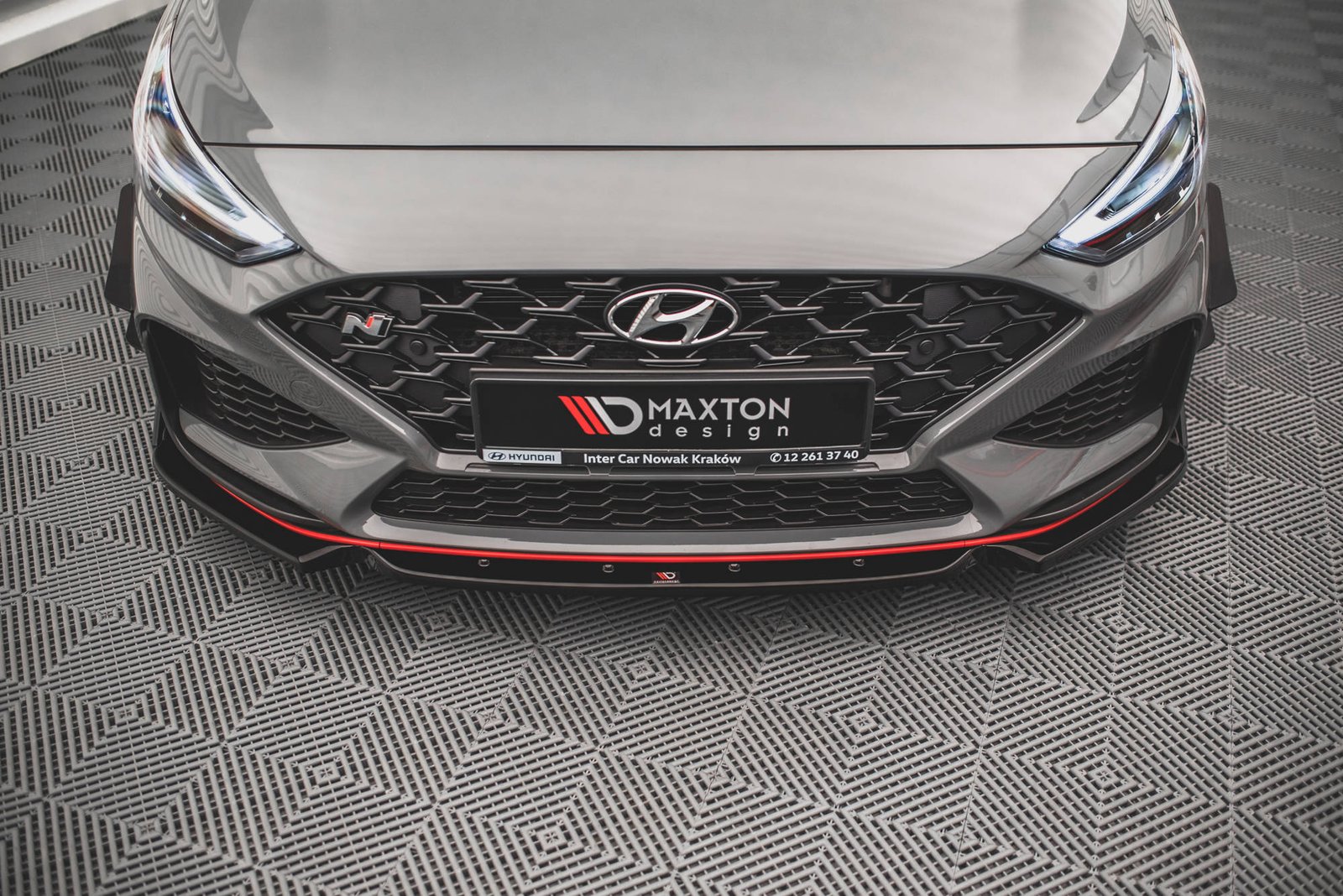 Splitter Delantero + Flaps Aerodinámicos Hyundai I30 N / I30 N-Line Hatchback/Fastback Mk3 Facelift - Imagen 2