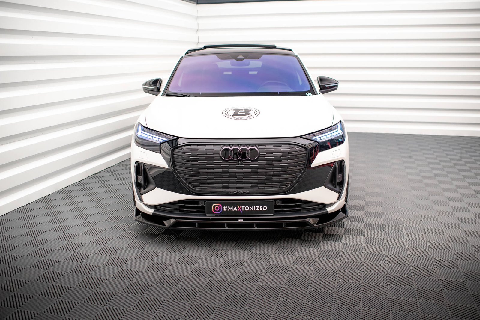 Splitter Delantero Audi Q4 e-tron Sportback S-line Mk1 - Imagen 2