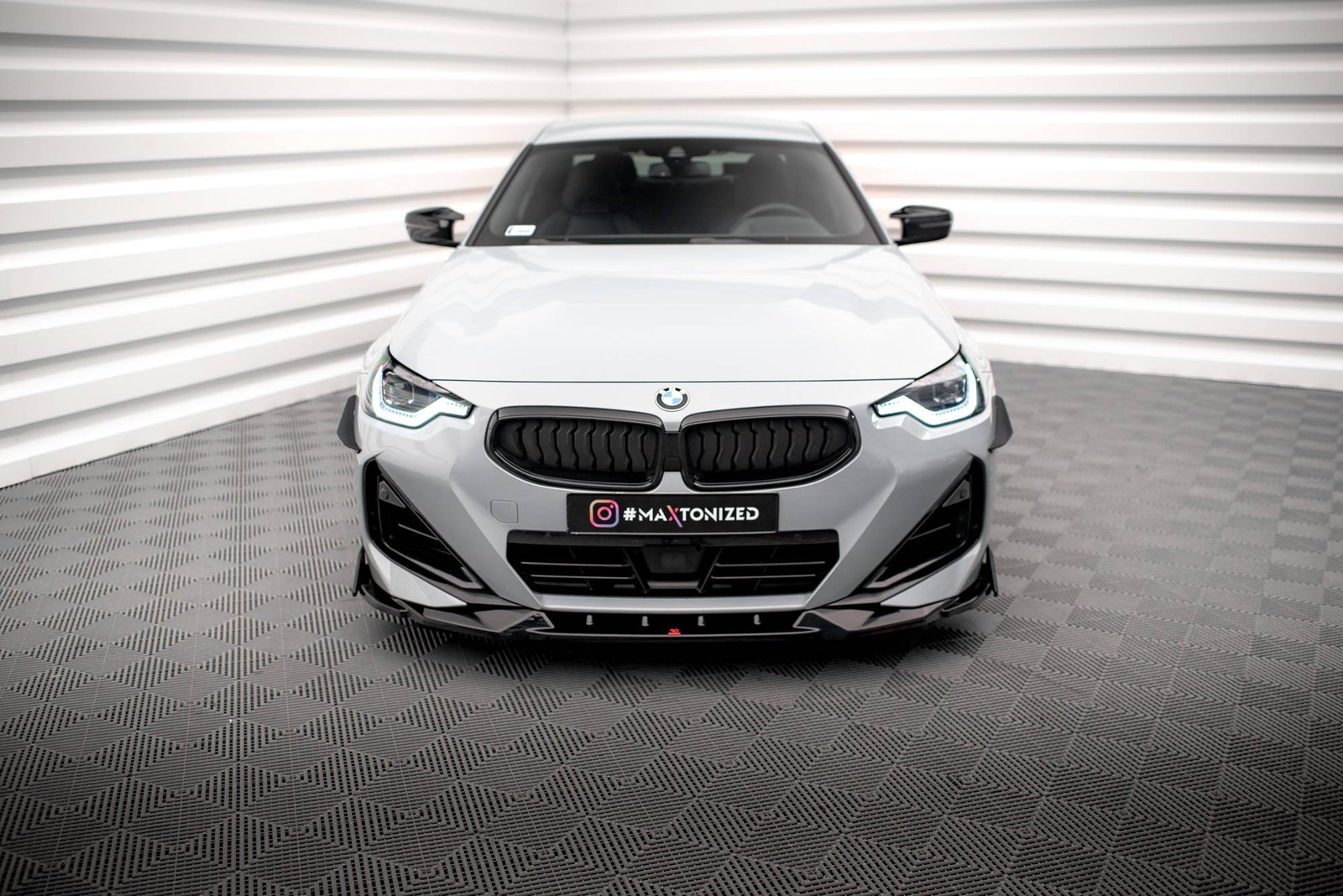 Splitter Delantero + Flaps Aerodinámicos BMW 2 Coupe M-Pack / M240i G42 - Imagen 2