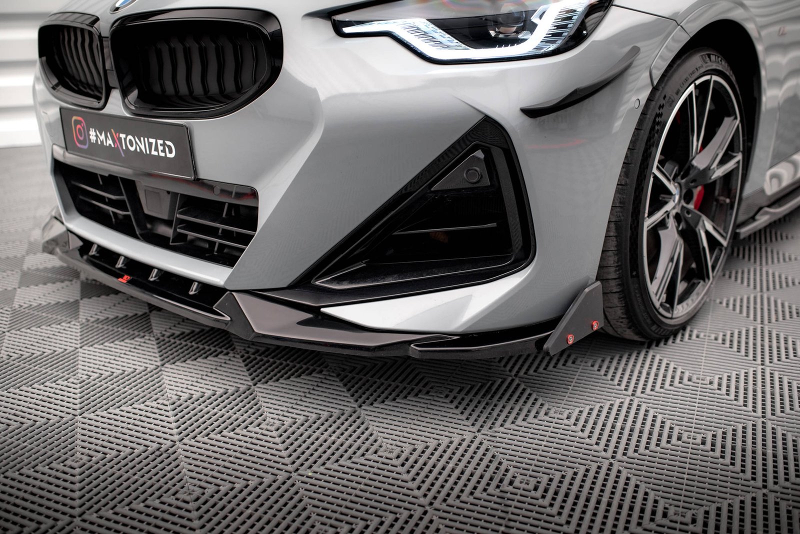 Splitter Delantero + Flaps Aerodinámicos BMW 2 Coupe M-Pack / M240i G42 - Imagen 3