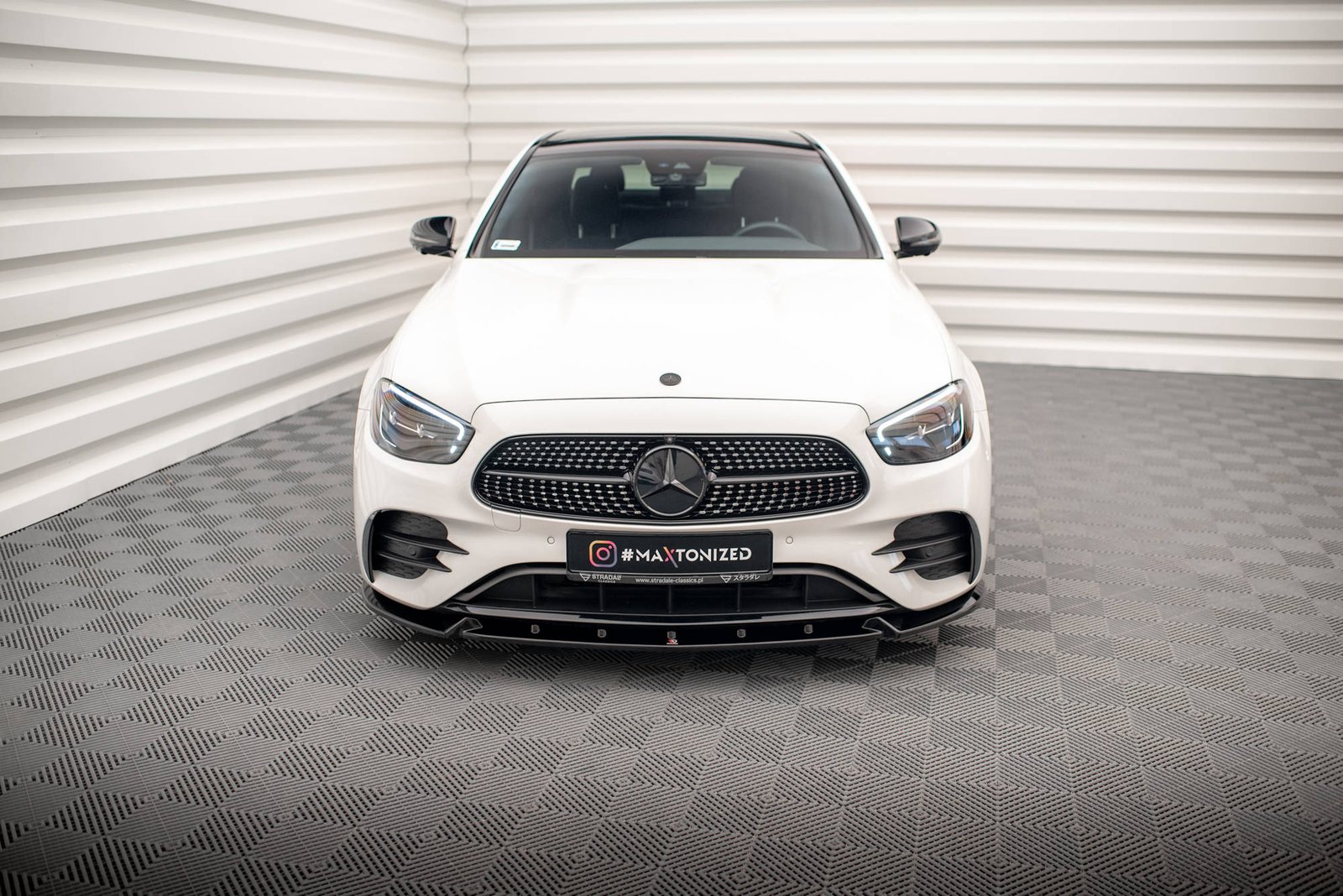 Splitter Delantero Mercedes-Benz E AMG-Line W213 Facelift - Imagen 2