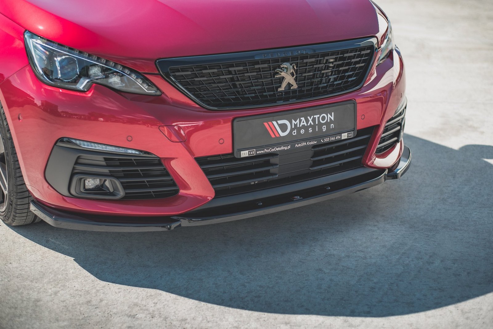Splitter Delantero Peugeot 308 GT Mk2 Facelift