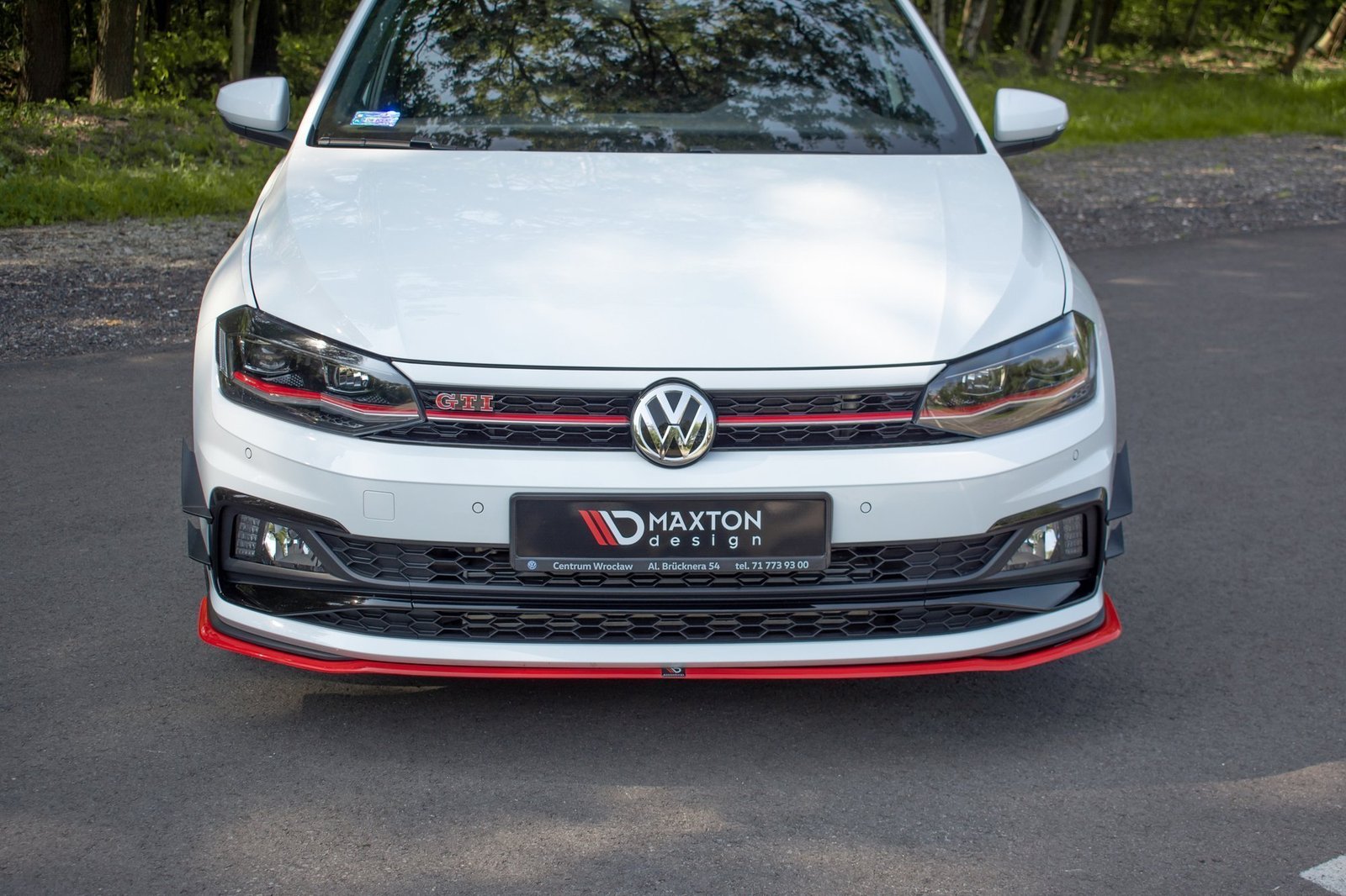 Splitter Delantero Volkswagen Polo GTI / R-line Mk6 - Imagen 2