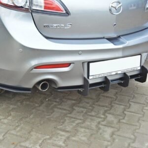 Mazda 3 MK2 Sport (Preface) Rear Diffuser & Splitters Laterales Traseros