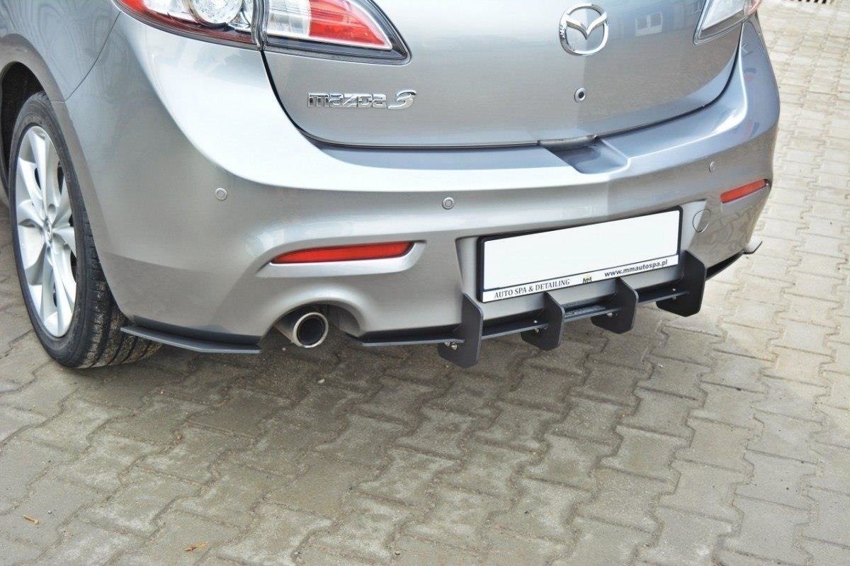 Mazda 3 MK2 Sport (Preface) Rear Diffuser & Splitters Laterales Traseros