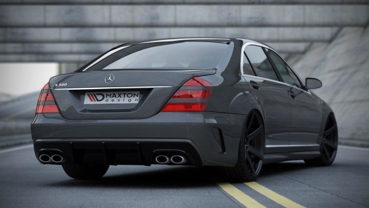 Mercedes-Benz S W221 (Look W205) Parachoques Trasero + Faldón Trasero