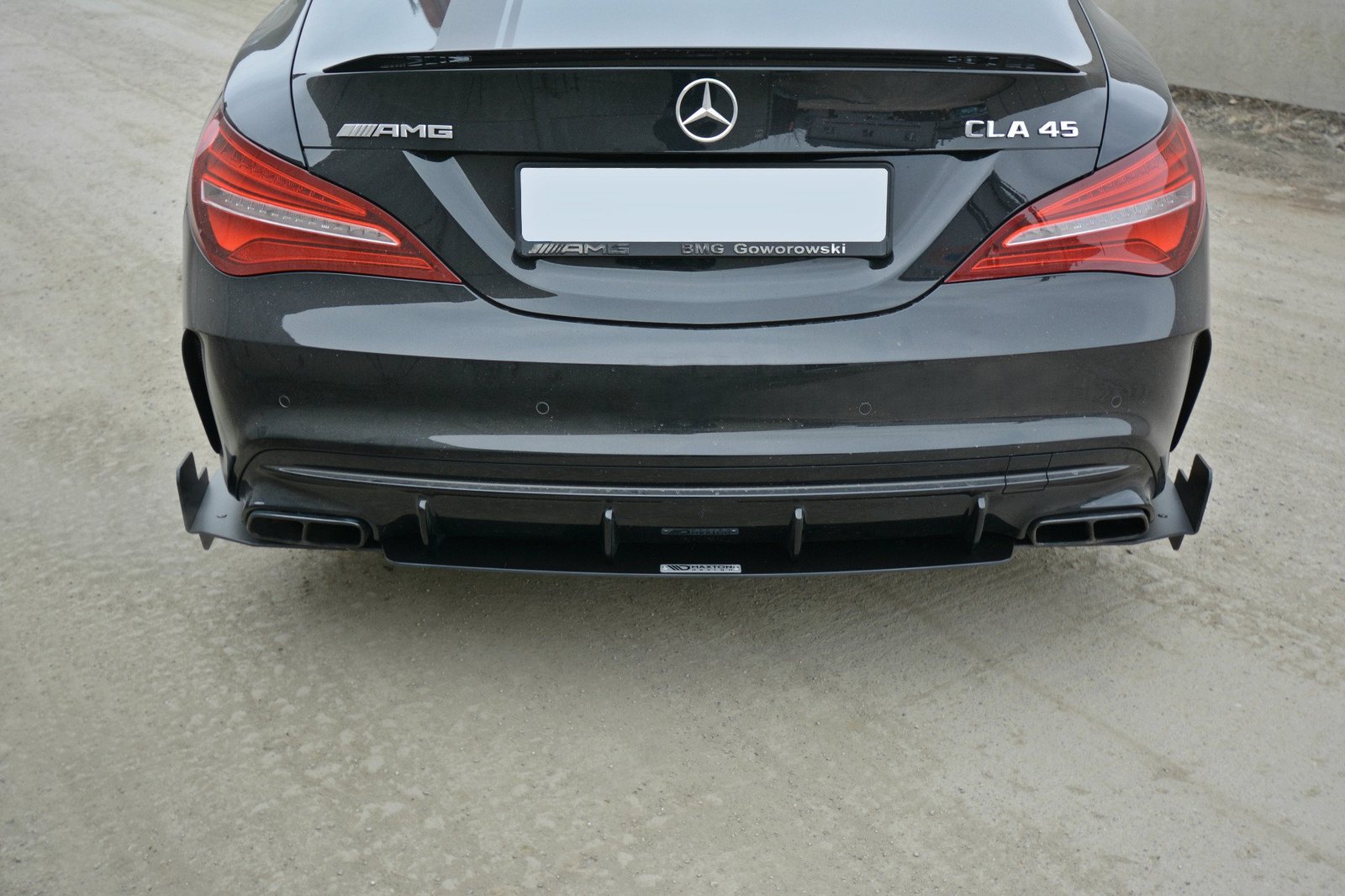 Splitter Racings Laterales Traseros Mercedes CLA A45 AMG C117 Facelift - Imagen 2