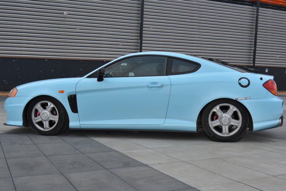 Racing Faldones Laterales con Difusor Hyundai Tiburon MK.2 Facelift - Imagen 4