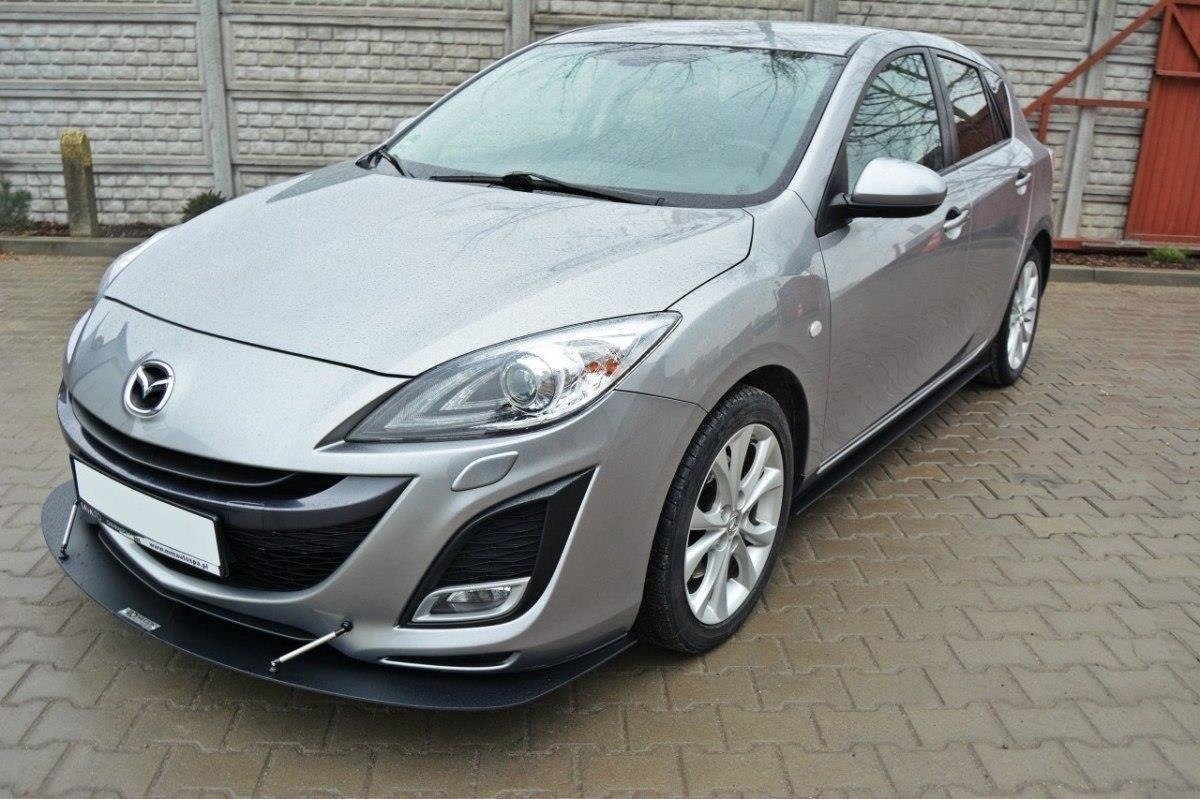 Racing Faldones Laterales con Difusor Mazda 3 MK2 Sport (Preface)