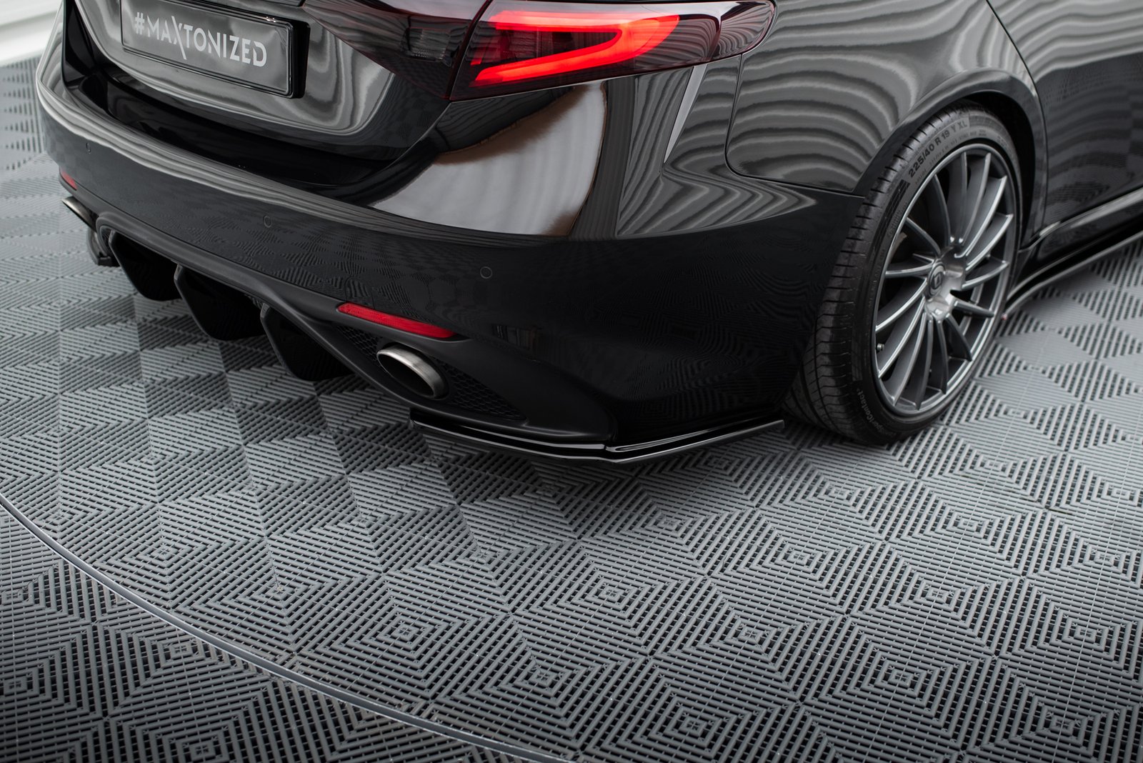 Splitters Laterales Traseros Alfa Romeo Giulia Veloce
