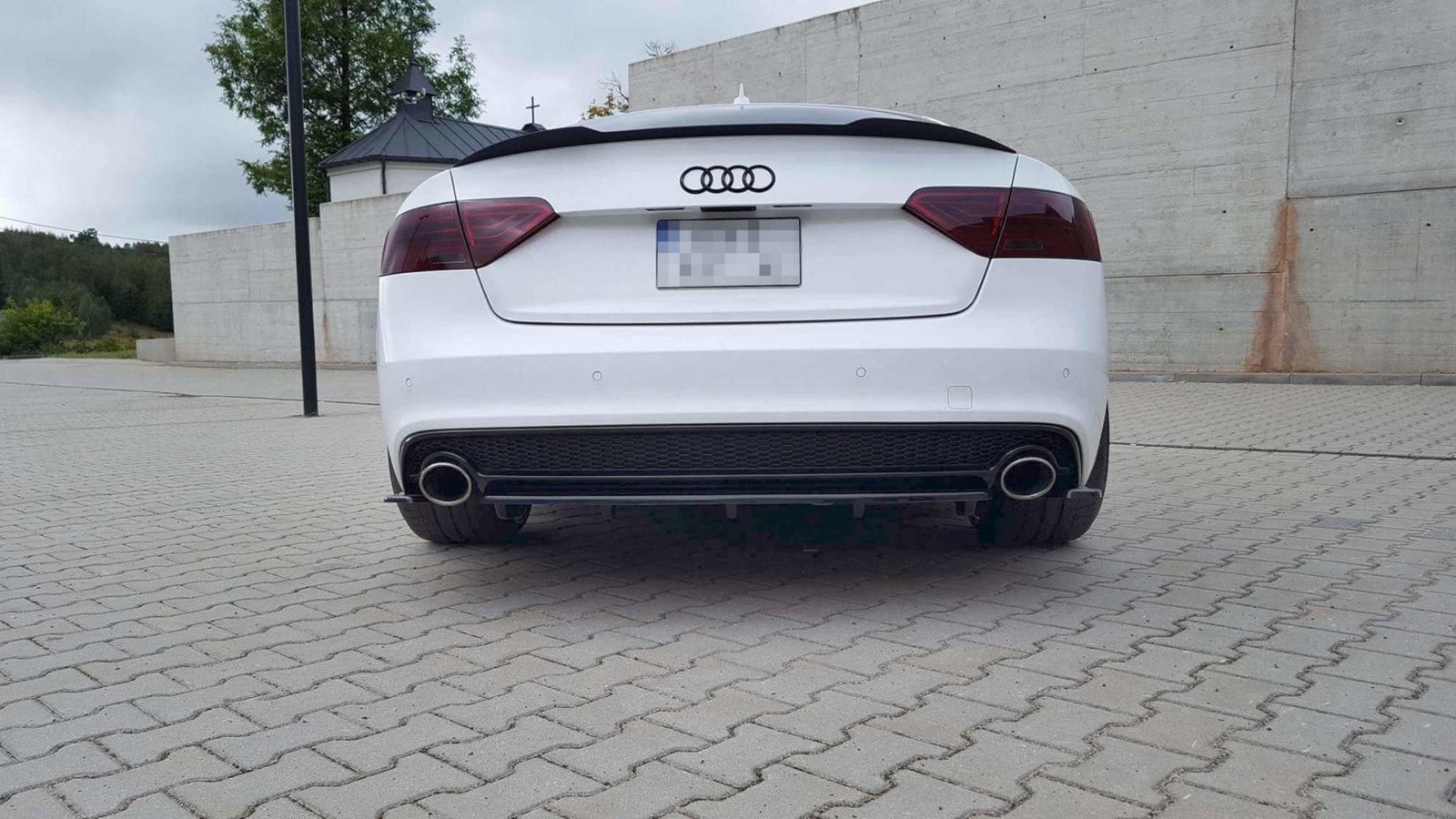 Splitters Laterales Traseros Audi A5 S-Line 8T Facelift (Facelift) - Imagen 2