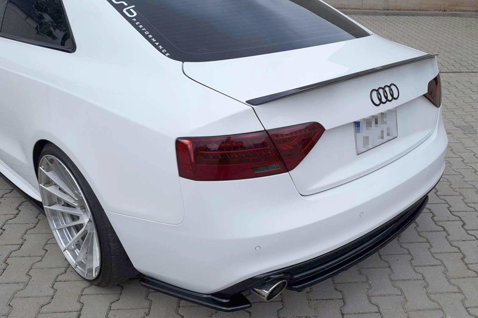 Splitters Laterales Traseros Audi A5 S-Line 8T Facelift (Facelift)