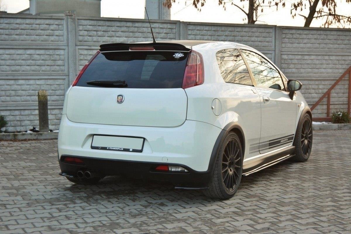 Splitters Laterales Traseros Fiat Grande Punto Abarth - Imagen 3