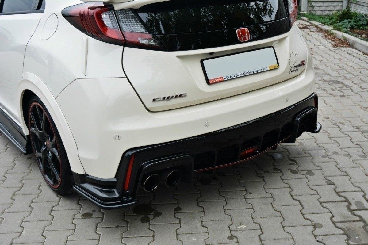 Splitters Laterales Traseros Honda Civic IX Type R - Imagen 2