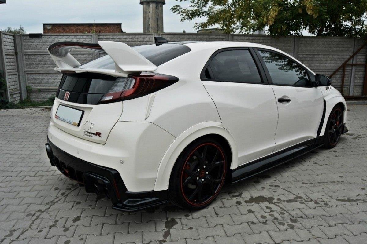 Splitters Laterales Traseros Honda Civic IX Type R - Imagen 3