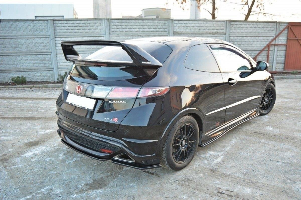 Splitters Laterales Traseros Honda Civic Viii Type S/R - Imagen 3