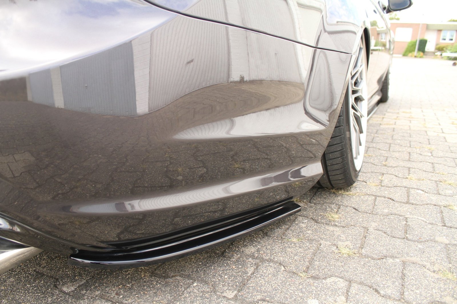 Splitters Laterales Traseros Mercedes CL 500 C216 Amgline - Imagen 3