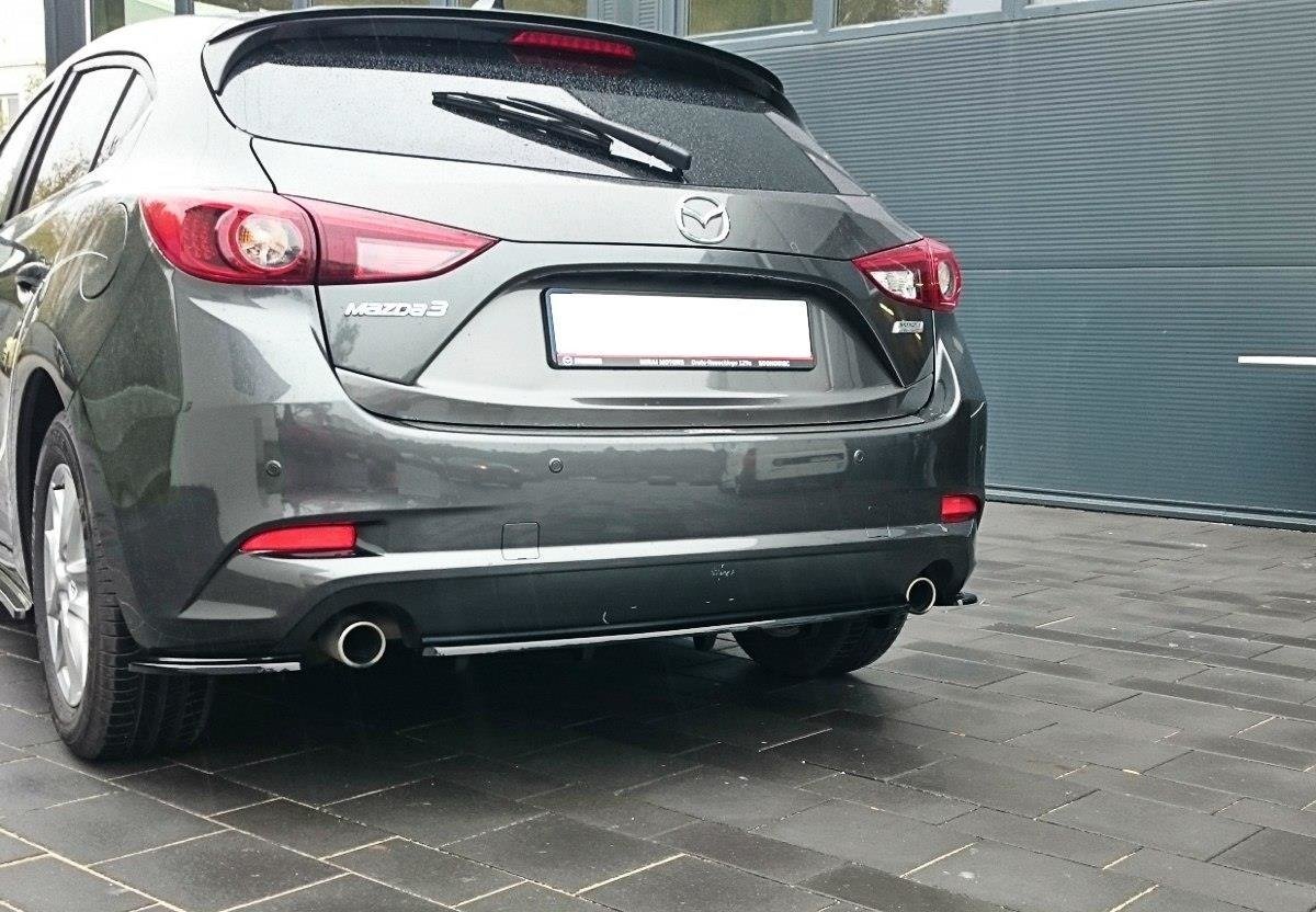 Splitters Laterales Traseros Mazda 3 BN (Mk3) Facelift - Imagen 2
