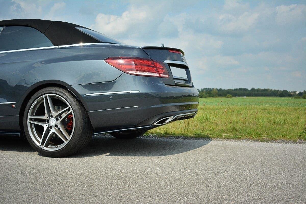 Splitters Laterales Traseros Mercedes - Benz E Coupe / Cabrio C207 Facelift / A207 Facelit - Imagen 2